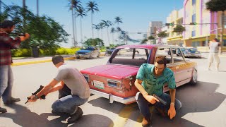 GTA Vice City 2020 Remastered Gameplay ► RTX™ 3090 4K Ray Tracing Graphics GTA 5 PC Mod [upl. by Giraud]