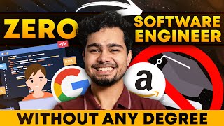 How to become a Software Engineer without Degree  Roadmap to High Paying Job [upl. by Rezzani147]