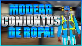 GTA 5 ONLINE 126129 MODEAR CONJUNTOS DE ROPA MODDED OUTFIT GLITCH GTA 5 ONLINE 126129 [upl. by Gayleen]