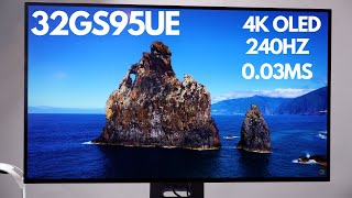 The Final Form Of MonitorsLG32GS95UE4K OLED Gaming Monitor [upl. by Liarret6]