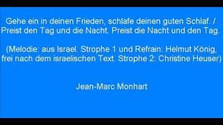 quotGehe ein in deinen Friedenquot Gitarre und Gesang JeanMarc Monhart [upl. by Oner42]