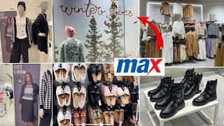 New winter collection at Max Fashion 2023 amp Store Tour 😍❄️  Shopping in Saudi Arabia [upl. by Yticilef556]