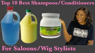 Top 10 Best Big Sized ShampoosConditioners For SaloonsWig StylistsHaircare For Professional Use [upl. by Lois762]