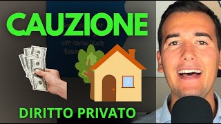 CAUZIONE E PEGNO MOBILIARE NON POSSESSORIO  Diritto Privato in 3 minuti [upl. by Aeniah]