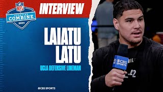 Laiatu Latu makes his case to why he is top EDGE rusher in 2024 NFL Draft Class I CBS Sports [upl. by Learsiy]