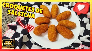 Croquetes de Salsicha [upl. by Irrol]