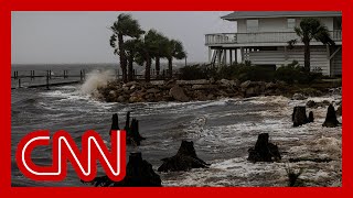 See what conditions are like in Florida as Hurricane Helene strengthens [upl. by Yenahs677]