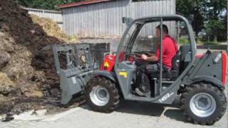 De Nieuwe Weidemann T4512 CC35 verreiker telescoop lader [upl. by Beutler]