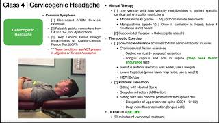 Neck Pain with Cervicogenic Headache  Presentation  Treatment [upl. by Nutter]