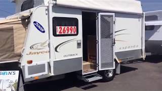 2008 JAYCO EXPANDA 16491 OUTBACK Watsons Caravans Port Macquarie Stock 9345 [upl. by Arutak]