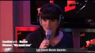 Cauet music awards  Marion [upl. by Dacy539]