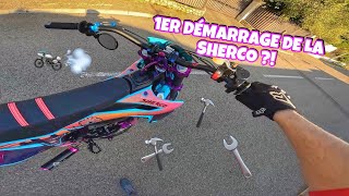 Je Démarre La Sherco En 96 Bidalot [upl. by Alverta158]