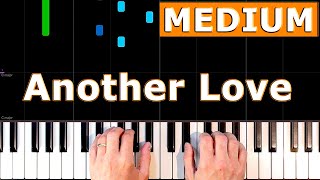 Tom Odell  Another Love  MEDIUM Piano Tutorial  Sheet Music [upl. by Salb812]