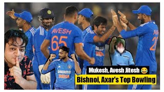 ये जीत Bowlers के नाम 🇮🇳 Axar Bishnoi Outstanding Bowling  Rinku Jitesh India vs Australia 4th T20 [upl. by Nojed569]