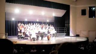 Reynolds Middle School Choir Winter Carol [upl. by Ateekahs]