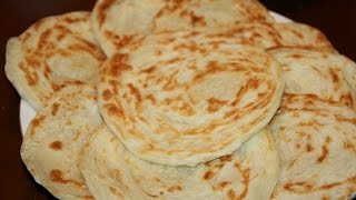 Crêpes Feuilletées Meloui  Moroccan Round Meloui  الملوي بطريقة مبسطة [upl. by Aniri]