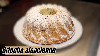 Brioche alsacienne Le kouglof [upl. by Anelram]