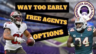 Minnesota Vikings Free Agents According to Bleacher Report [upl. by Digirb558]