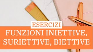 LE FUNZIONI INIETTIVE SURIETTIVE E BIIETTIVE [upl. by Medor]