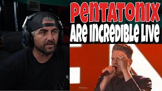 Pentatonix  Sound of Silence Live Rock Artist Reaction [upl. by Nnyleve]