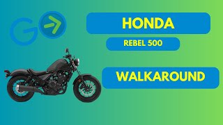 Honda Rebel 500 Walkaround [upl. by Llevaj921]