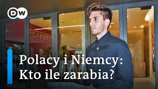 Polacy i Niemcy Kto ile zarabia [upl. by Dlorrej]