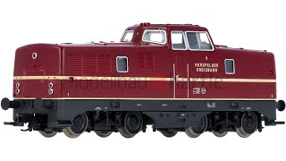 TILLIG 04803 Diesellokomotive Nr 31 HKB  analog  Spur TT [upl. by Rhpotsirhc]