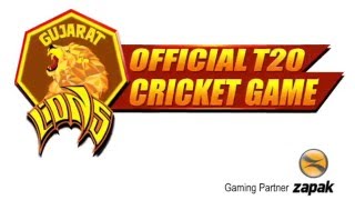 Intex Gujarat Lions T20 Cricket Game [upl. by Airamak]