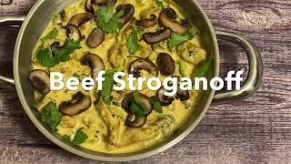 Beef Stroganoff by Keto with Sarah [upl. by Hardwick]