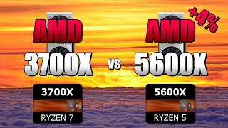 3700X vs 5600X  2060S 💥 CSGO 💥 Fortnite 💥 PUBG 💥 GTAV 💥 Overwatch [upl. by Lupita]