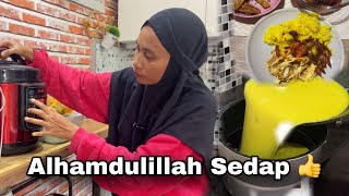 Masak Nasi kuning ‼️ Masak secepat kilat sebelum anak bangun tidur housewife [upl. by Asiole63]