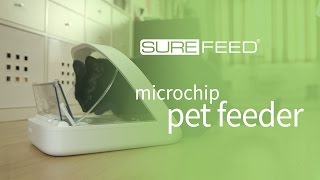 The SureFeed Microchip Pet Feeder from SureFlap [upl. by Arela]