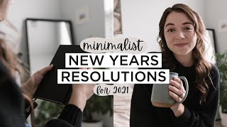 10 Ideas to Live A MINIMALIST Life In 2021  Intentional Living New Years Resolutions Ideas [upl. by Holtorf565]