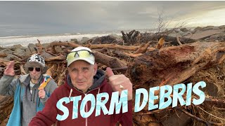 Montrose Storm Debris  The last video of 2023 [upl. by Merv34]