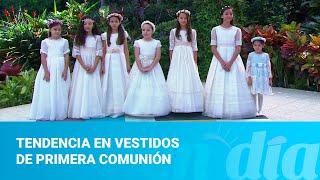 Tendencia en vestidos de primera comunión [upl. by Aynnat]