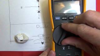 How to test a transistor and diode [upl. by Eusassilem860]