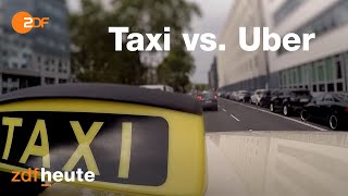 Taxi gegen Uber amp Co der Kampf um den Preis [upl. by Lyrrad452]