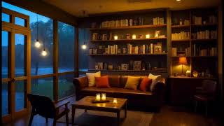 Ultimate Rain amp Thunder ASMR  Heavy Rain Sounds from Living Room  Cozy Sleep amp Study [upl. by Roid]