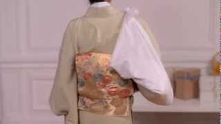 Sac Japonais au tricot  Japanese bag knitting english subtitles [upl. by Houser659]