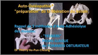 Autoostéopathie musculaire du Bassin  3 manipulations facilitant sa libération ultérieure [upl. by Llacam701]