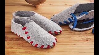 Lasso Slippers Cozy colorful slippers that YOU make  The Grommet® [upl. by Arta259]