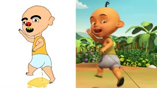 Upin amp Ipin  New Toys drawing meme  Funny Drawing Meme video [upl. by Samantha]