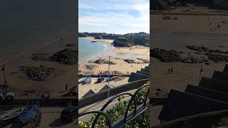 Newquay 🏖 fyp beautiful real shorts video clips trending views cornwall [upl. by Ille596]