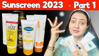 Best SUNSCREENS 2023 For All Skin Types  सनस्क्रीन की पूरी जानकारी  Summer Skin Care💕 [upl. by Jilleen388]