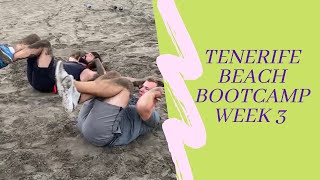 Beach Fitness BootCamp Tenerife  with Steve Coster tenerifebootcamp tenerifefitness bootcamp [upl. by Kolnos238]