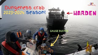 Dungeness Crab 20232024 season Opener Gauge Buster Half Moon Bay [upl. by Penelopa509]