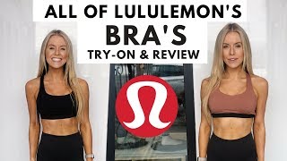 EVERY Lululemon Sports Bra Try On amp Review  Keltie OConnor [upl. by Isaak]