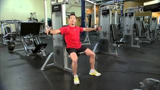 Life Fitness Pro2 PecFly Instructions [upl. by Arfihs]