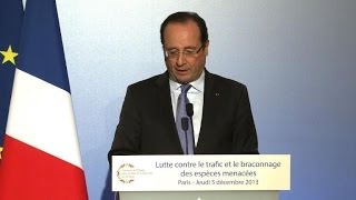 Espèces menacées en Afrique annonces de Hollande [upl. by Yraeg]