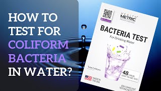 Coliform Bacteria Test Kit  How to Test For Coliform Bacteria in Water 2019 [upl. by Aisatsanna]